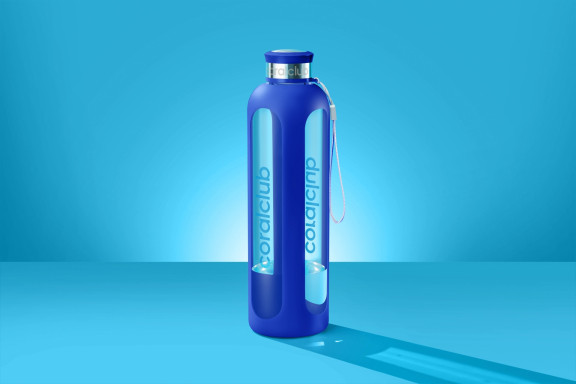 Clear Water üvegpalack, Ultramarine